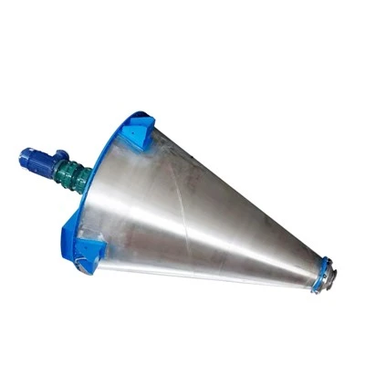 Mezclador cónico de doble espiral